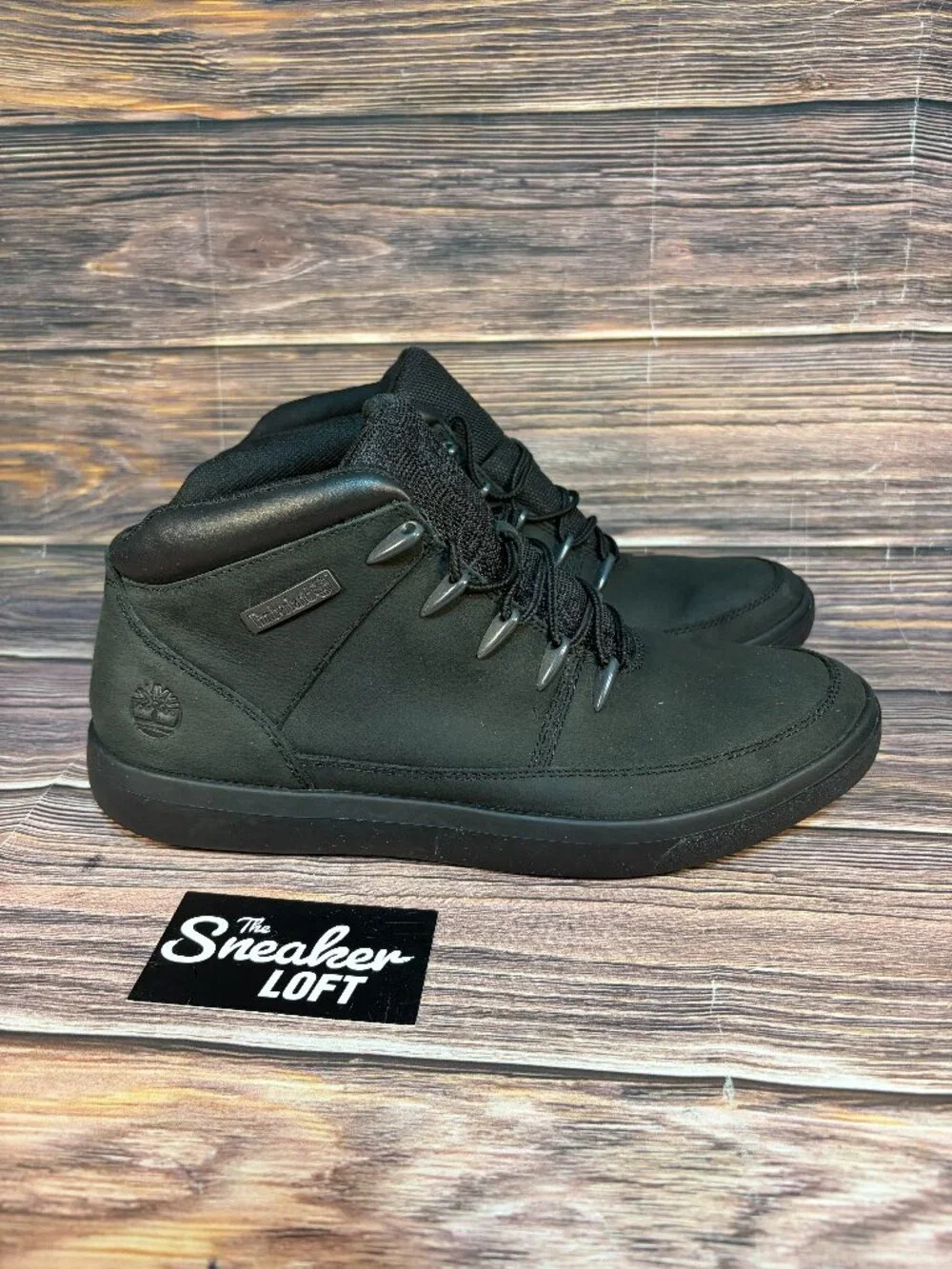Timberland‎ Ashwood Park Sneakers Men's Black Nubuck Leather Lace Up Shoes 11